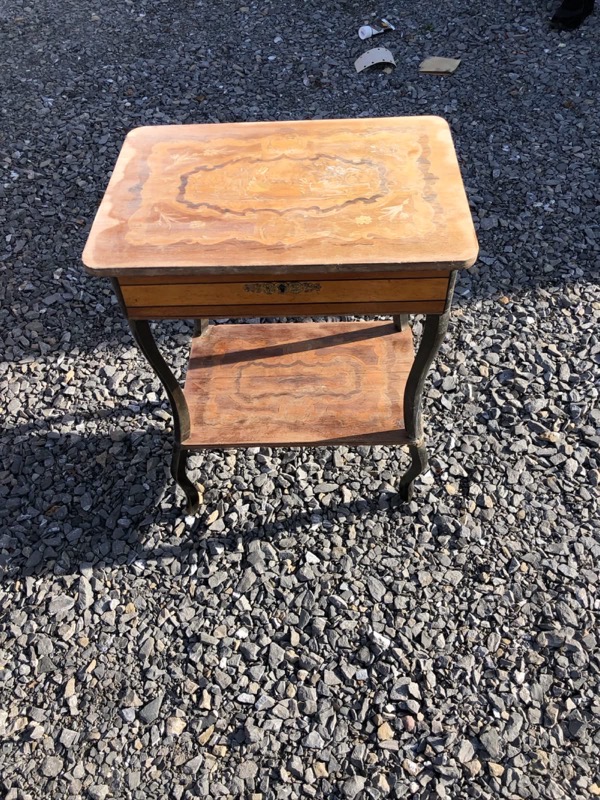 Chantier 2, pièce restaurée à l'atelier du Gavot