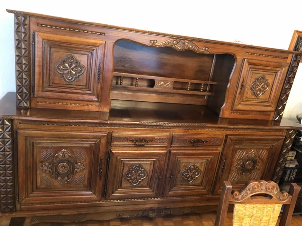 Chantier 9, pièce restaurée à l'atelier du Gavot